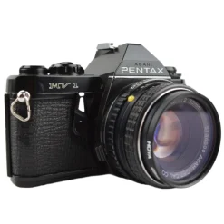 Asahi Pentax MV1 with SMC Pentax-M 50mm f2 Prime Lens