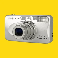 BRAND NEW - Minolta Riva Zoom 125 35mm Film Camera Point and Shoot