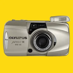 BRAND NEW - Olympus Mju III Wide 100 35mm Film Camera Point and Shoot