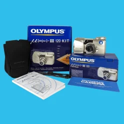 BRAND NEW - Olympus Mju III Zoom 120 35mm Film Camera Point and Shoot