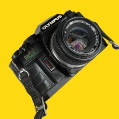 BRAND NEW - Olympus OM40 Program Black 35mm SLR Film Camera with Olympus Prime Lens
