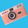 Brand New KUGO 35mm Film Camera Reusable Point And Shoot - Pink