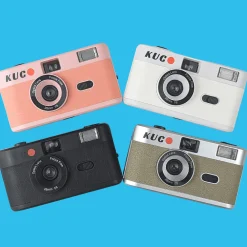 Brand New KUGO 35mm Film Camera Reusable Point And Shoot - Pink