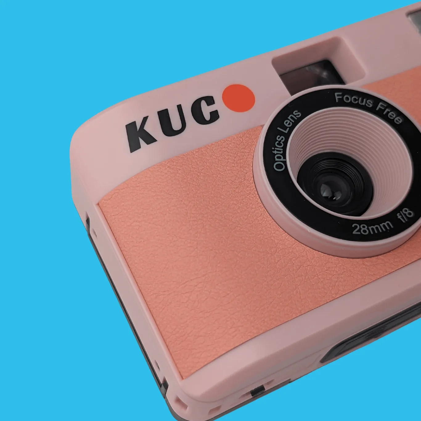 Brand New KUGO 35mm Film Camera Reusable Point And Shoot - Pink