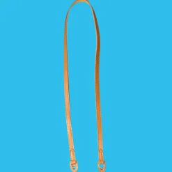 Brown Leather Thin SLR Camera Strap