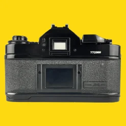 Canon A-1 Vintage SLR 35mm Film Camera with f/1.8 50mm Prime Lens