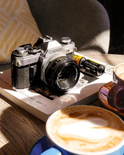 Canon AE-1 35mm SLR Film Camera with Canon Prime Lens