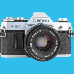 Canon AE-1 35mm SLR Film Camera with Canon Prime Lens