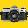 Canon AE-1 Program 35mm SLR Film Camera with Canon Prime Lens