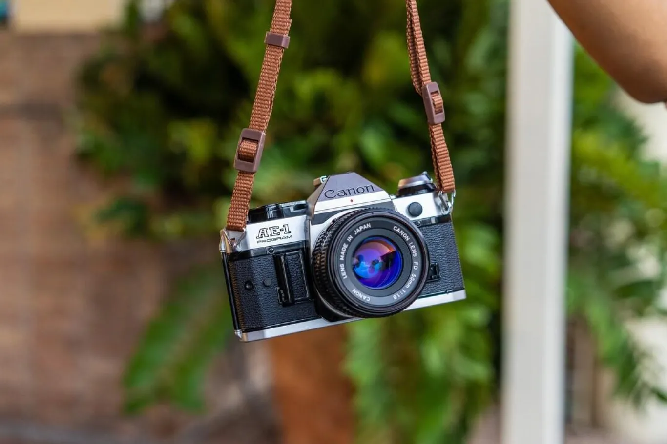 Canon AE-1 Program 35mm SLR Film Camera with Canon Prime Lens