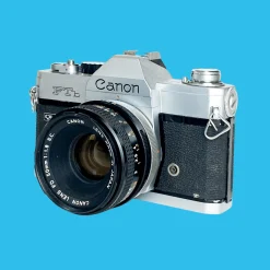 Canon FTb QL 35mm SLR Film Camera With Canon Sc 50mm F1.8.
