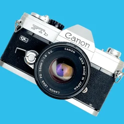 Canon FTb QL 35mm SLR Film Camera With Canon Sc 50mm F1.8.