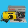 Canon Snappy S 35mm Film Camera Point and Shoot - Yellow