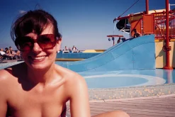 Canon Snappy S 35mm Film Camera Point and Shoot - Yellow