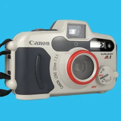 Canon Sure Shot A1 Waterproof 35mm Film Camera Point and Shoot