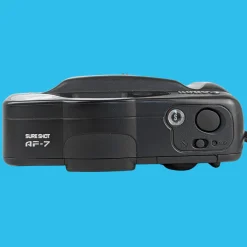 Canon Sure Shot AF-7 With Buttons 35mm Film Camera Point and Shoot