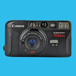 Canon Sure Shot TeleMax 35mm Film Camera Point and Shoot
