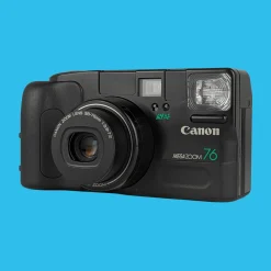Canon Sure Shot Zoom 76 / Mega Zoom 76 35mm Film Camera Point and Shoot