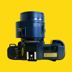 Canon T80 35mm SLR Film Camera with Prime Lens