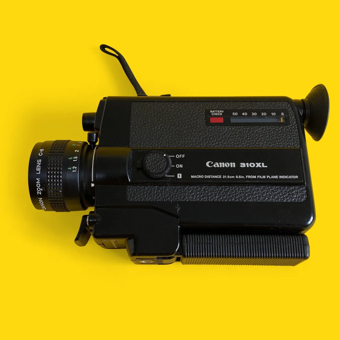 Canon 310XL Super 8 Vintage Cine Camera