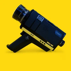 Chinon 672 Auto Zoom Super 8 Movie Cine Camera with Original Case