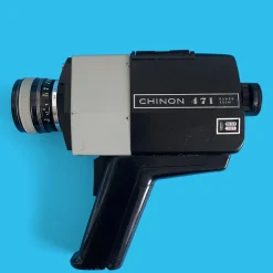 Chinon 471 Powerzoom Super 8 Vintage Cine Camera