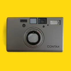 Contax T3 Titan Silver 35mm Film Camera Point & Shoot with 35mm f/2.8 Lens