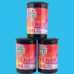 Flic Film Elektra 35mm Colour Film Bundle (Set of 3)