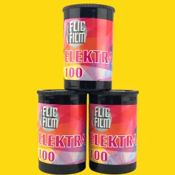 Flic Film Elektra 35mm Colour Film Bundle (Set of 3)