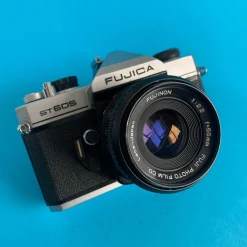 Fujica ST605 35mm SLR Film Camera w/ Prime Lens