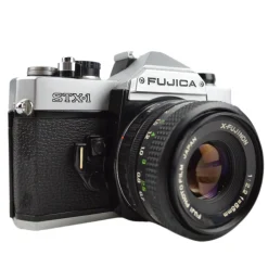 Fujica STX-1 with X-Fujinon 55mm f2.2 Prime Lens