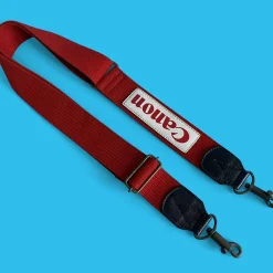 Genuine Canon Royal Red SLR Camera Strap