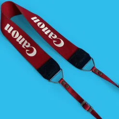 Genuine Canon Royal Red SLR Camera Strap