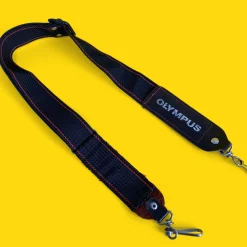 Genuine Olympus Black & Red SLR Camera Strap