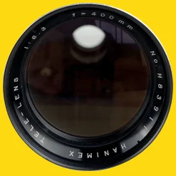 Hanimex Tele-Lens 400mm f/6.3 Lens. (With Case)