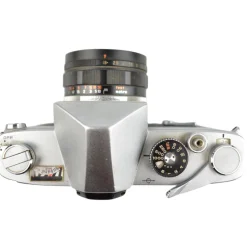 Konica FM with Konishiroku Hexanon 52mm f1.8 Prime Lens