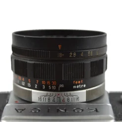 Konica FM with Konishiroku Hexanon 52mm f1.8 Prime Lens