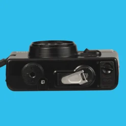 Konica POP Black 35mm Film Camera Point and Shoot