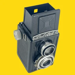 Lubitel 2 With 75mm F4.5 Lens. TLR 6X6 Medium Format Film Camera.