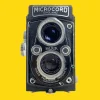 MicroCord England With 77mm F3.5 Lens. TLR 6X6 Medium Format Film Camera.