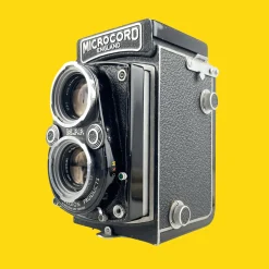 MicroCord England With 77mm F3.5 Lens. TLR 6X6 Medium Format Film Camera.