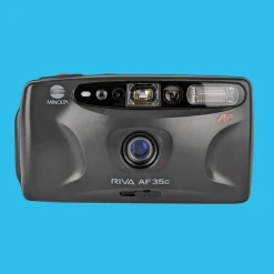 Minolta Riva AF35C 35mm Film Camera Point and Shoot
