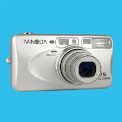 Minolta Riva Zoom 125 35mm Film Camera Point and Shoot
