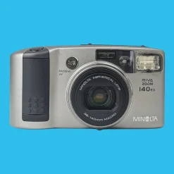 Minolta Riva Zoom 140EX 35mm Film Camera Point and Shoot
