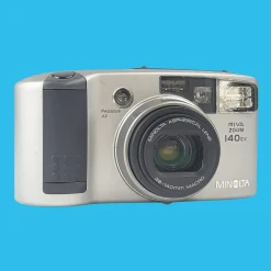 Minolta Riva Zoom 140EX 35mm Film Camera Point and Shoot