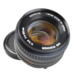 Minolta Rokkor MD 50mm F1.4 Prime Lens