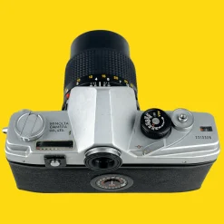 Minolta SR-7 SLR 35mm Film Camera with Minolta 135mm F3.5 Lens