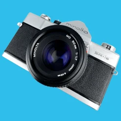 Minolta SR-1s SLR 35mm Film Camera with lens