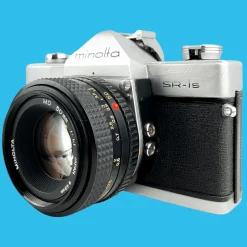 Minolta SR-1s SLR 35mm Film Camera with lens