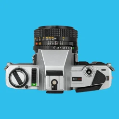 Minolta X-300 Black SLR 35mm Film Camera with Prime Lens